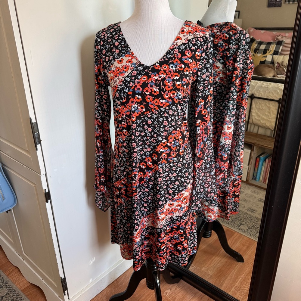 Westport Small Black Floral Dress